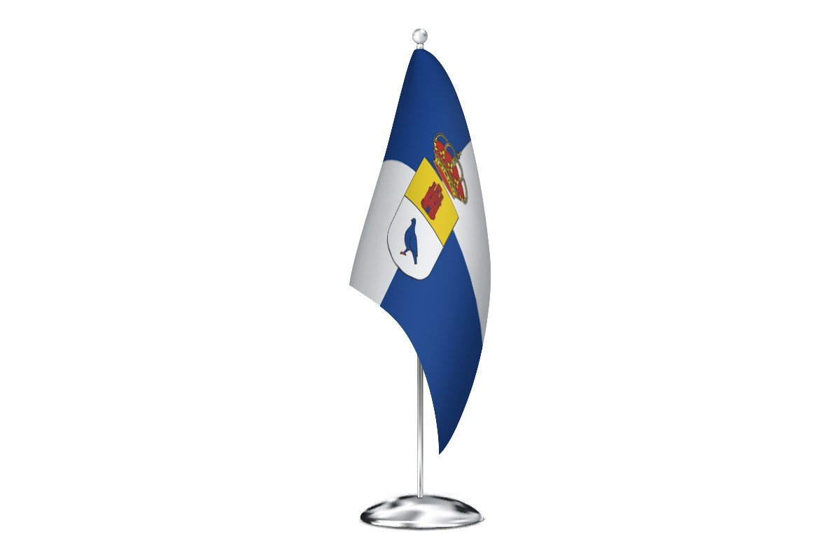 Bandera de despacho de Mejorada del Campo de alta calidad