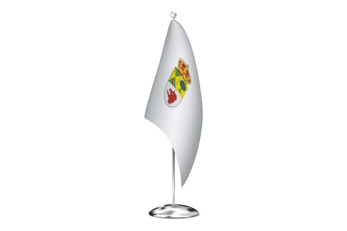 Bandera de despacho de Montejo de la Sierra de alta calidad