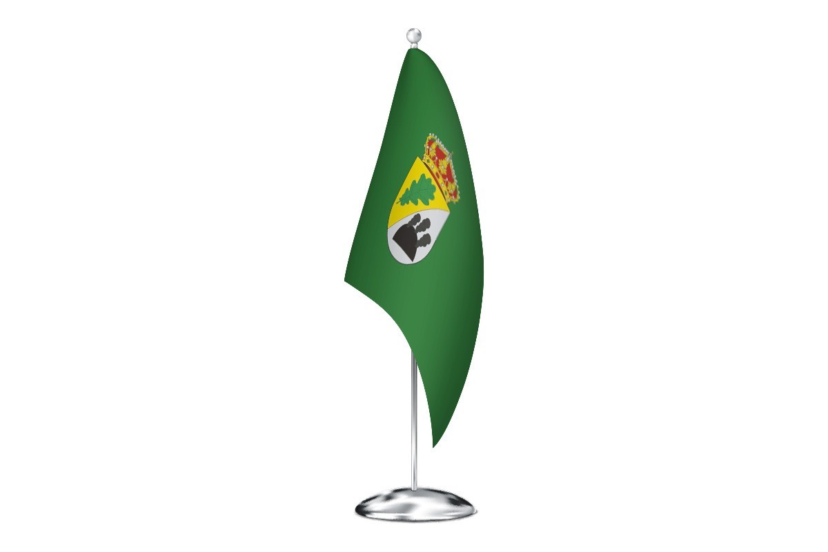 Bandera de despacho de Navarredonda y San Mamés de alta calidad