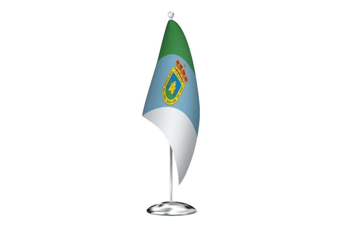 Bandera de despacho de Navas del Rey de alta calidad