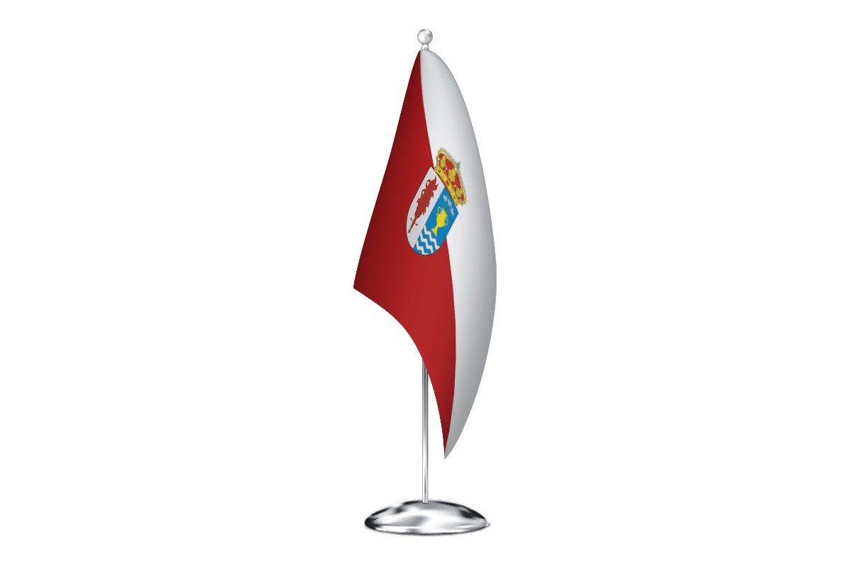 Bandera de despacho de Pinilla del Valle de alta calidad