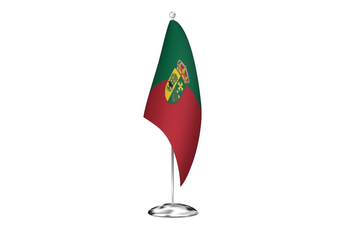 Bandera de despacho de Prádena del Rincón de alta calidad