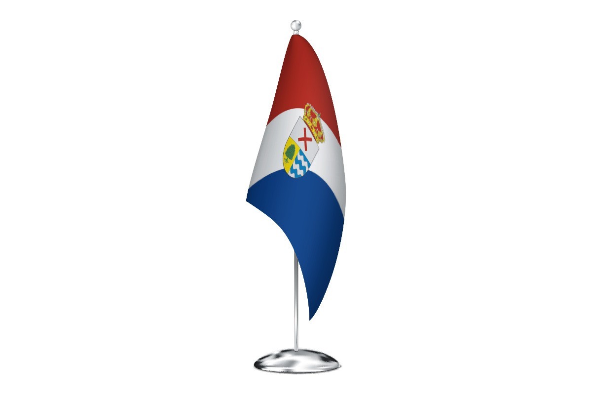 Bandera de despacho de Rascafría de alta calidad
