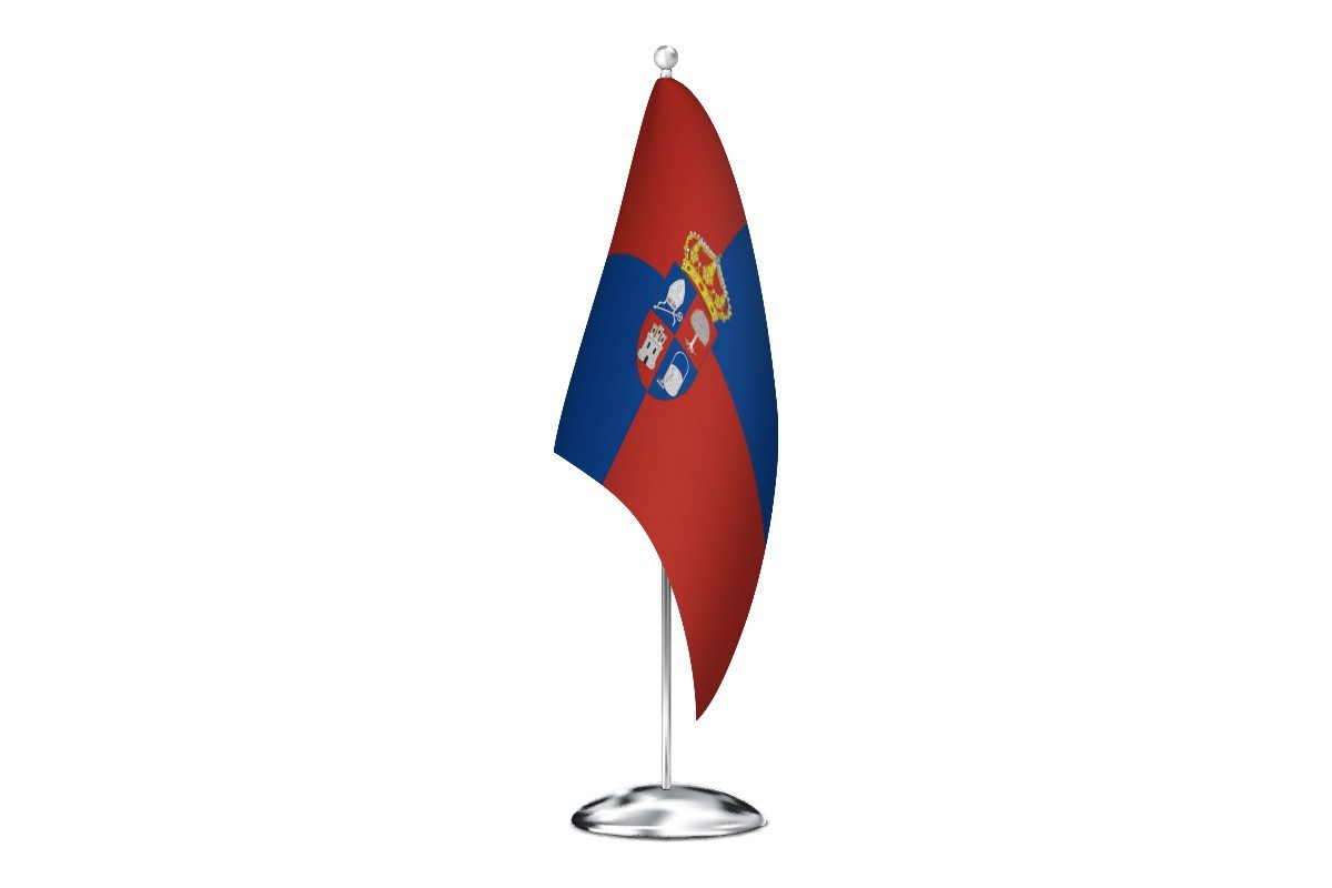 Bandera de despacho de Santorcaz de alta calidad