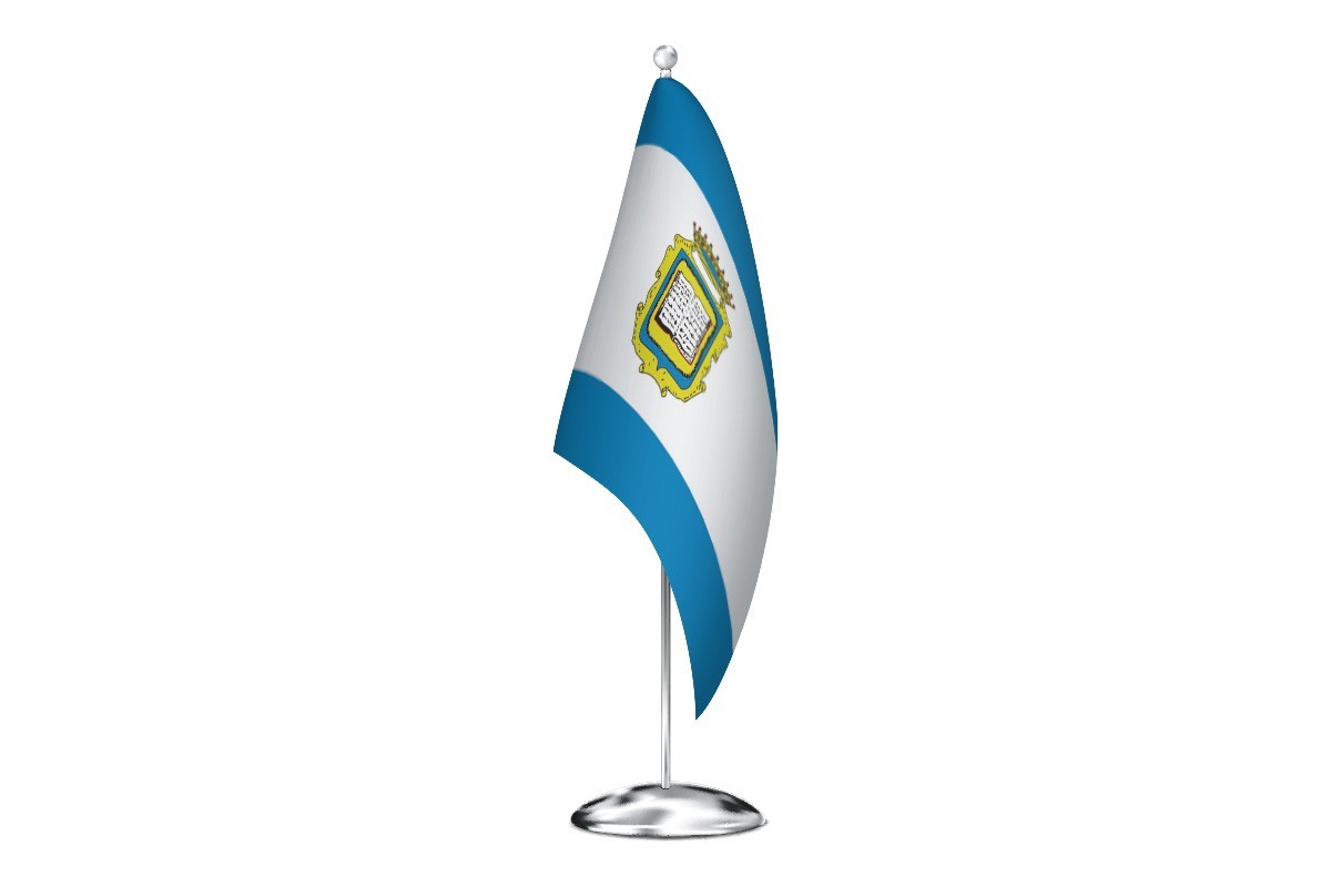 Bandera de despacho de Sevilla la Nueva de alta calidad