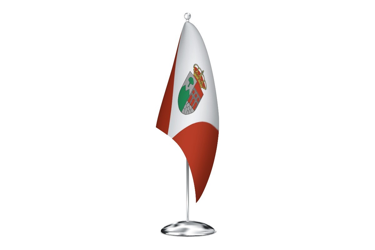 Bandera de despacho de Valdemanco de alta calidad