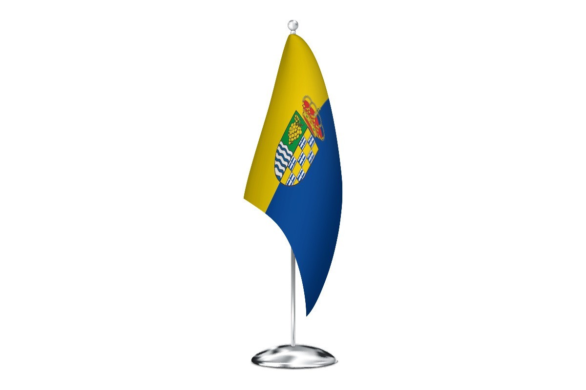Bandera de despacho de Tudelilla de alta calidad