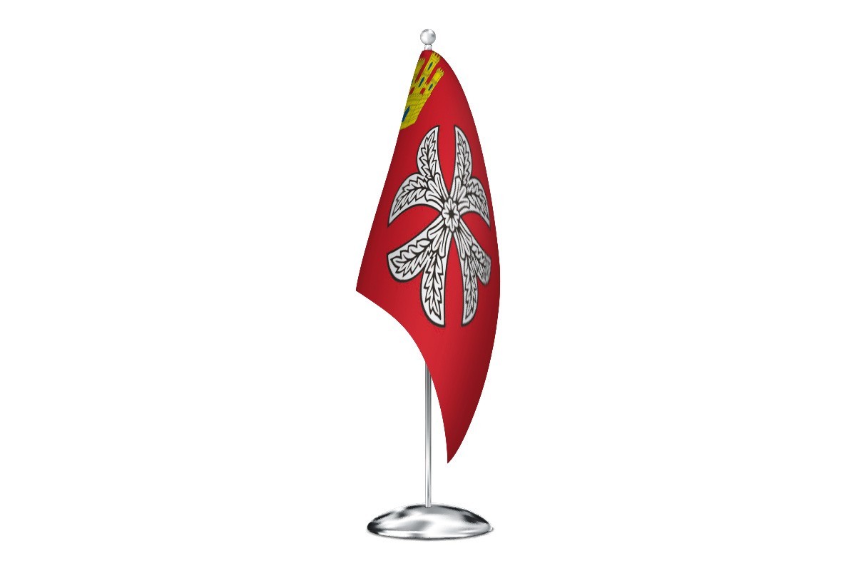Bandera de despacho de San Millán de la Cogolla de alta calidad