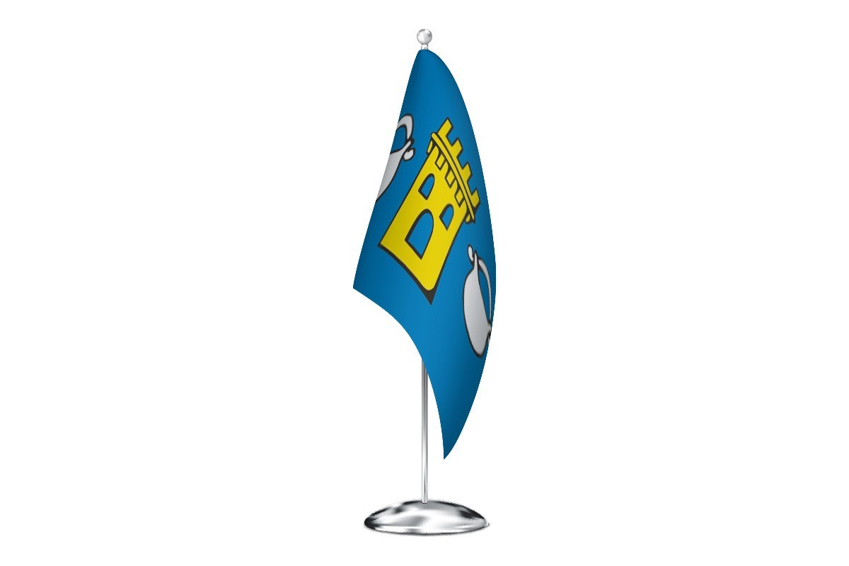 Bandera de despacho de Antas de Ulla de alta calidad