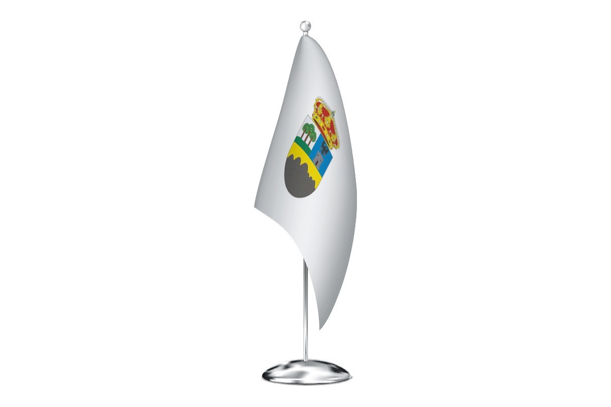 Bandera de despacho de Carballeda de Avia de alta calidad