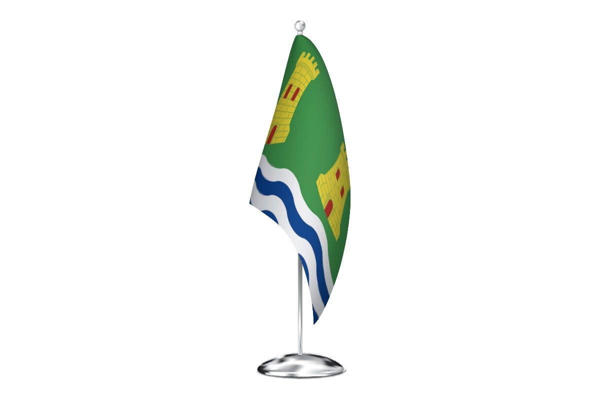 Bandera de despacho de Cospeito de alta calidad