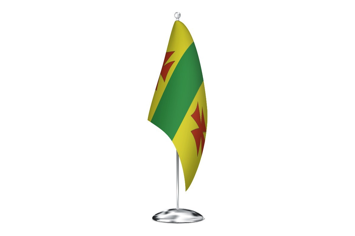 Bandera de despacho de Irixoa de alta calidad