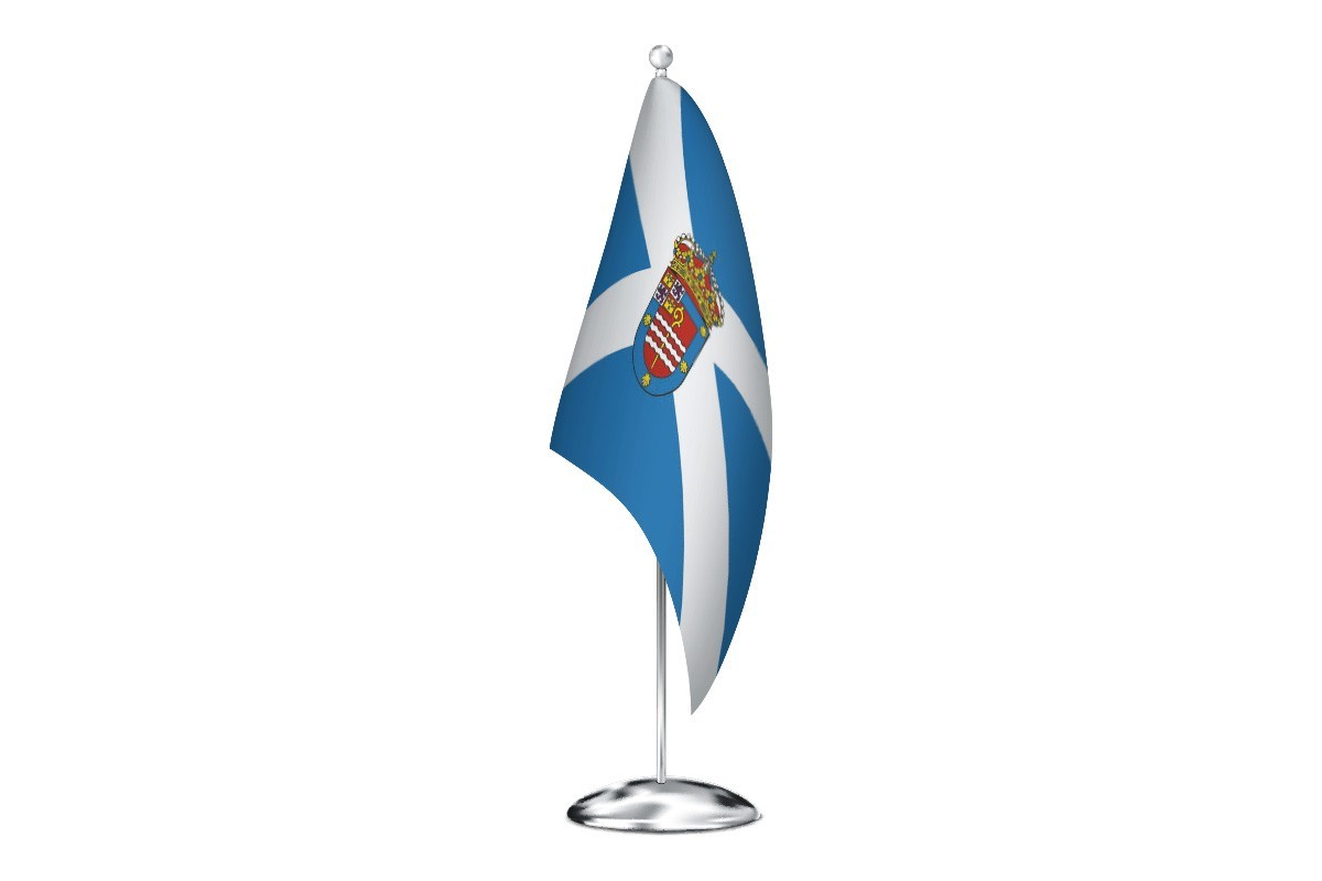 Bandera de despacho de Nigrán de alta calidad