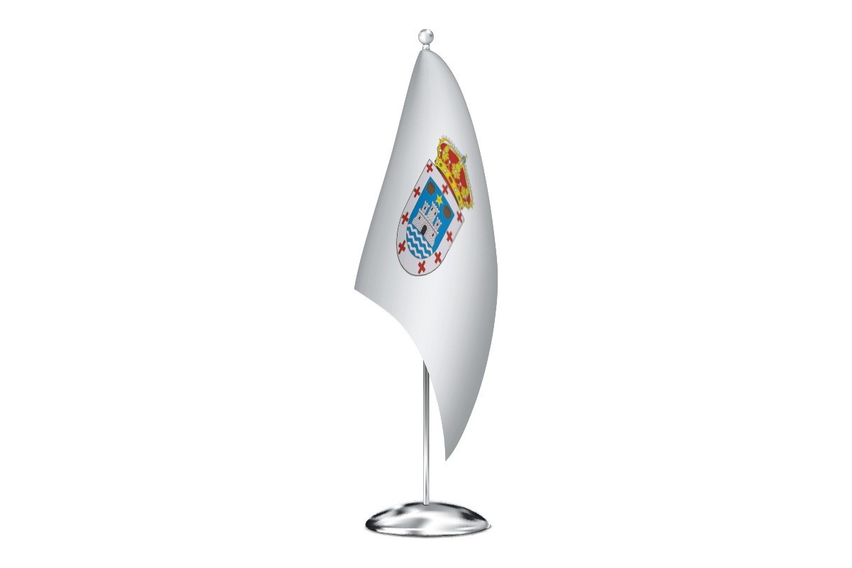 Bandera de despacho de Oleiros de alta calidad