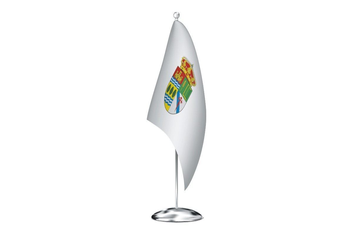 Bandera de despacho de Palas de Rei de alta calidad