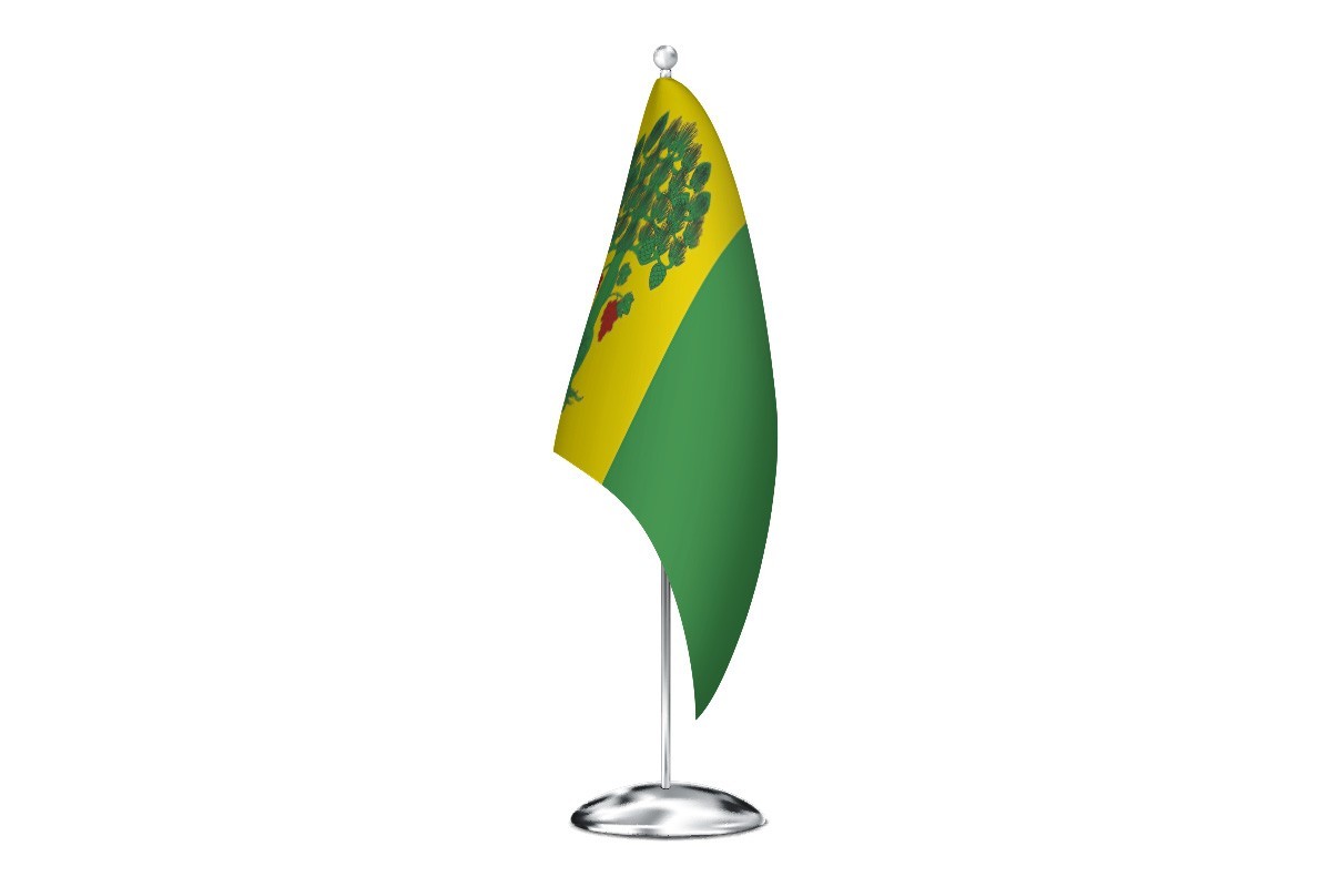 Bandera de despacho de Pobra do Brollón de alta calidad