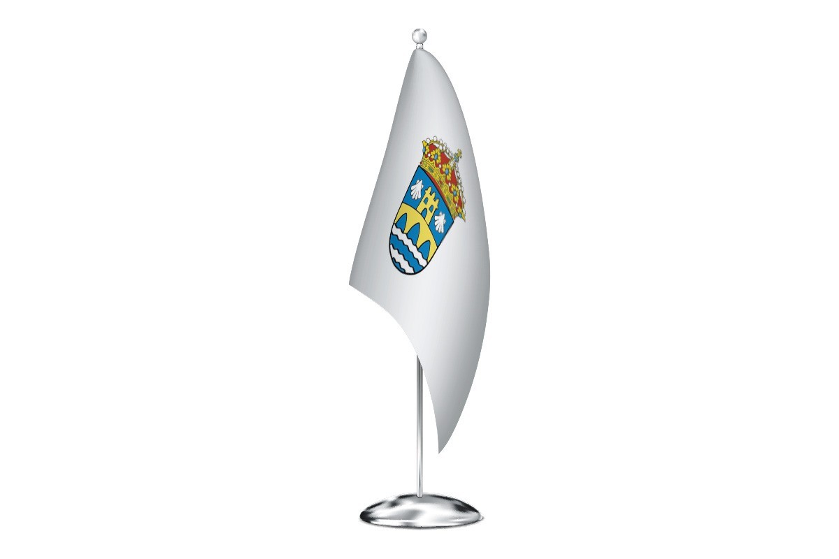Bandera de despacho de Pontecesures de alta calidad