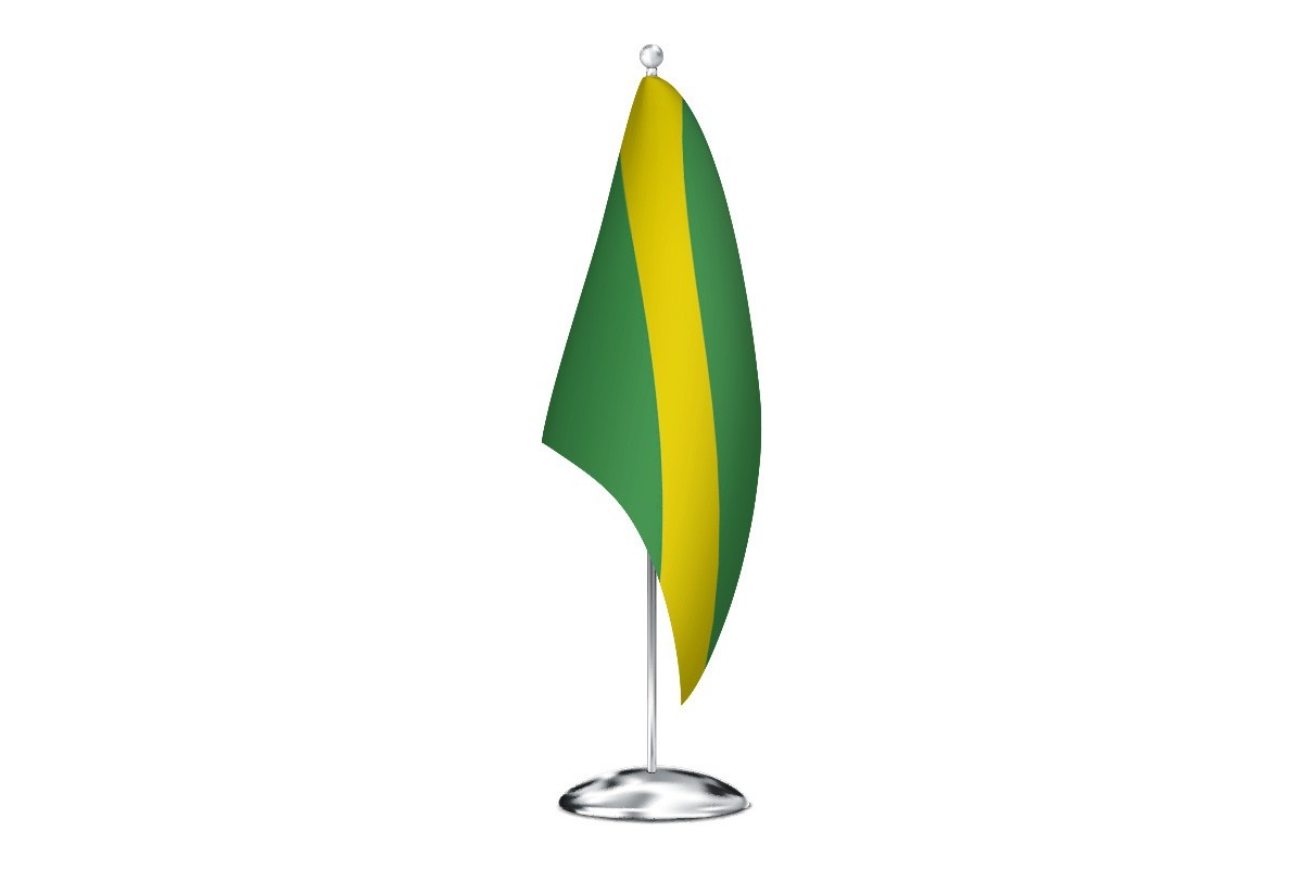 Bandera de despacho de Pontedeume de alta calidad