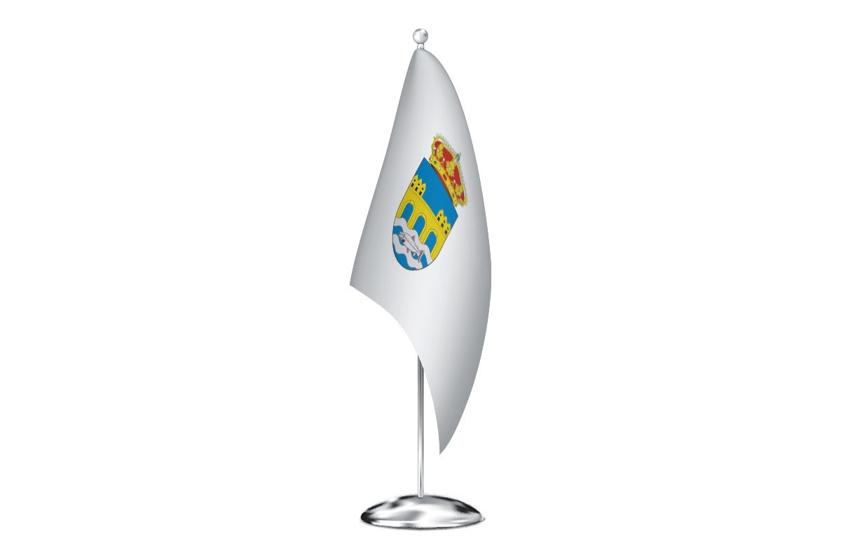 Bandera de despacho de Pontenova de alta calidad