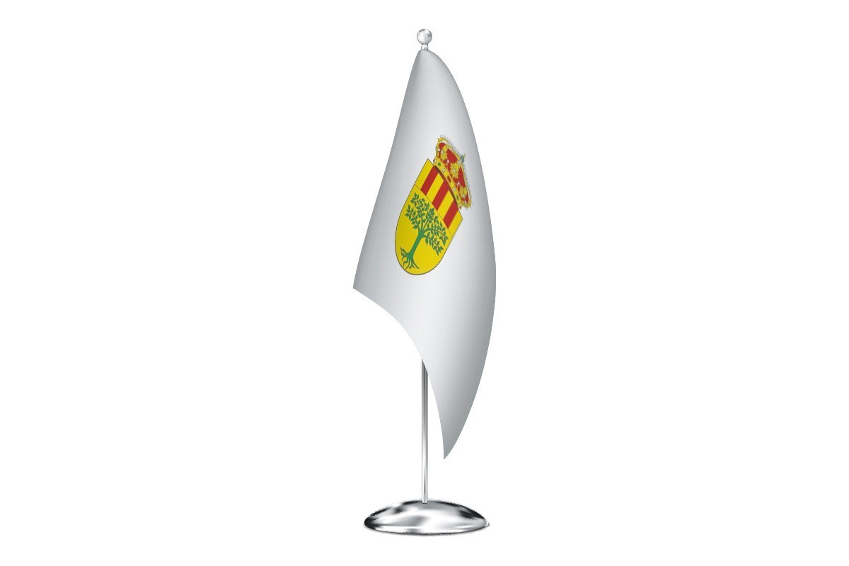Bandera de despacho de Rairiz de Veiga de alta calidad