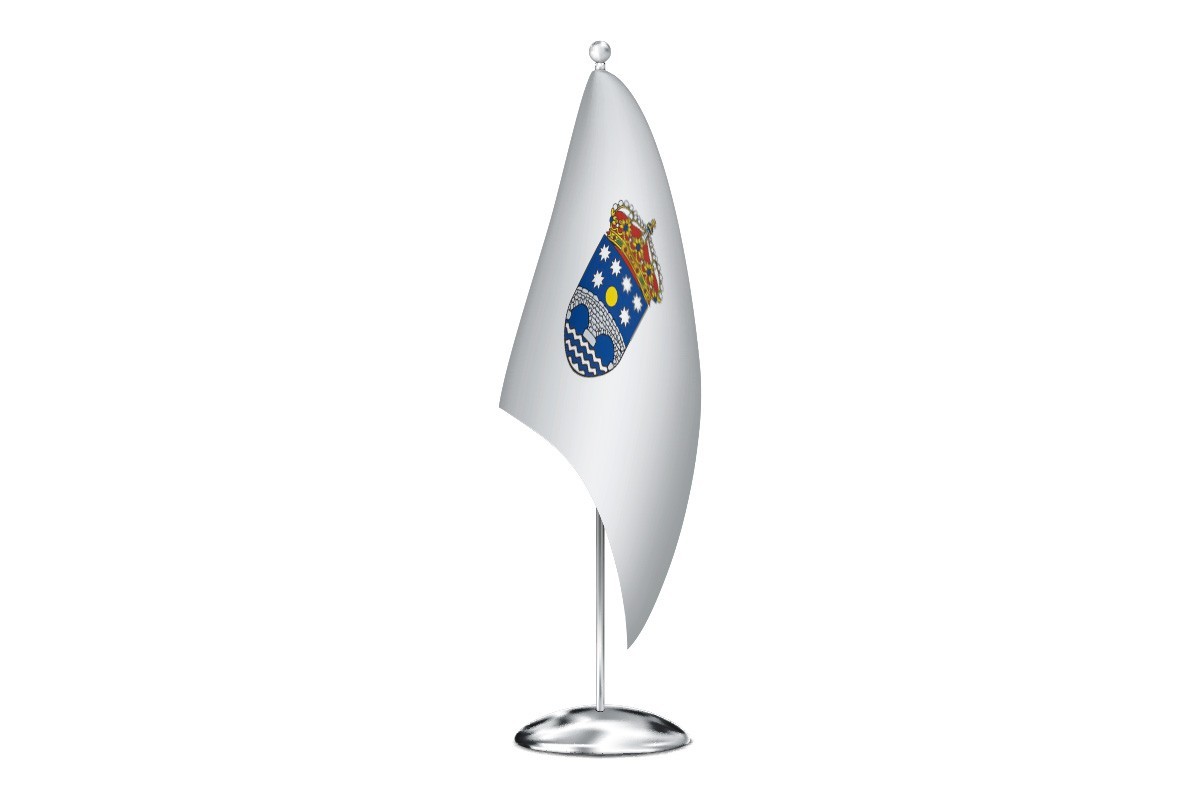 Bandera de despacho de Ribadumia de alta calidad
