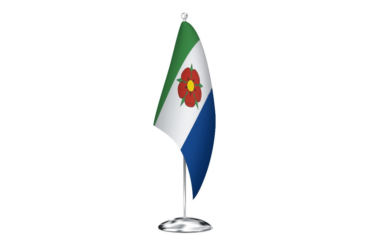 Bandera de despacho de Rosal de alta calidad