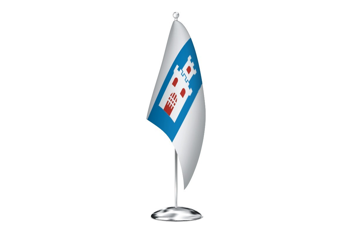 Bandera de despacho de Sarria de alta calidad