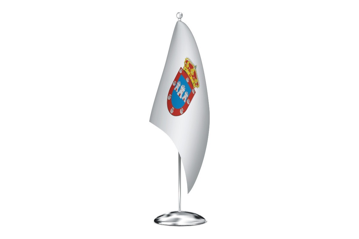 Bandera de despacho de Triacastela de alta calidad