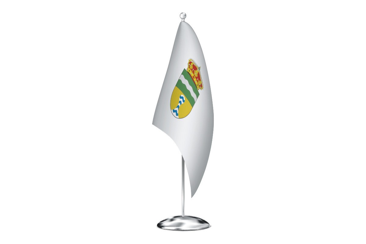Bandera de despacho de Valdoviño de alta calidad