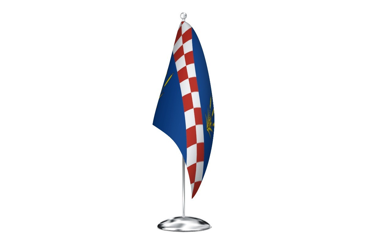 Bandera de despacho de Xunqueira de Espadanedo de alta calidad
