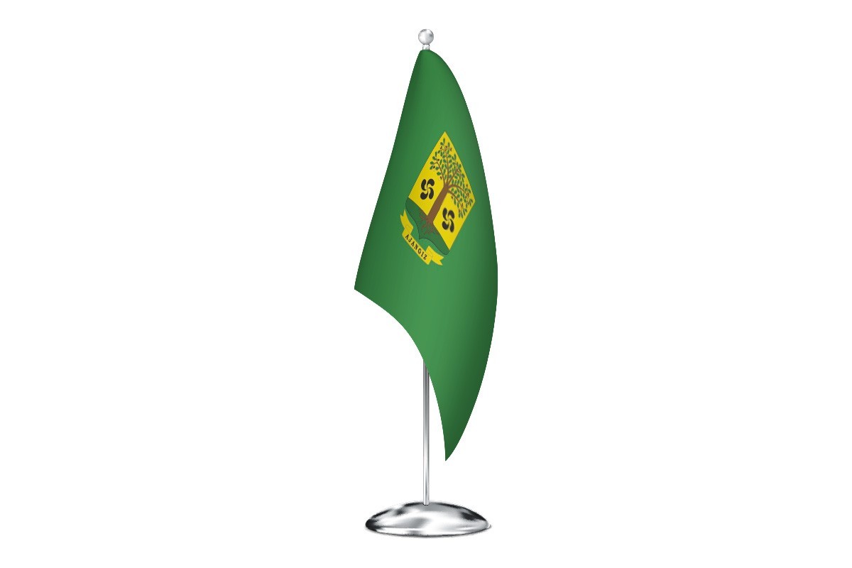 Bandera de despacho de Ajangiz de alta calidad