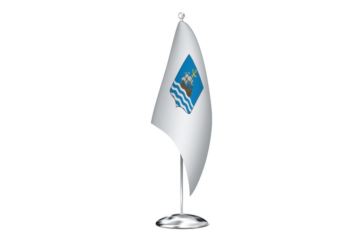 Bandera de despacho de Elantxobe de alta calidad