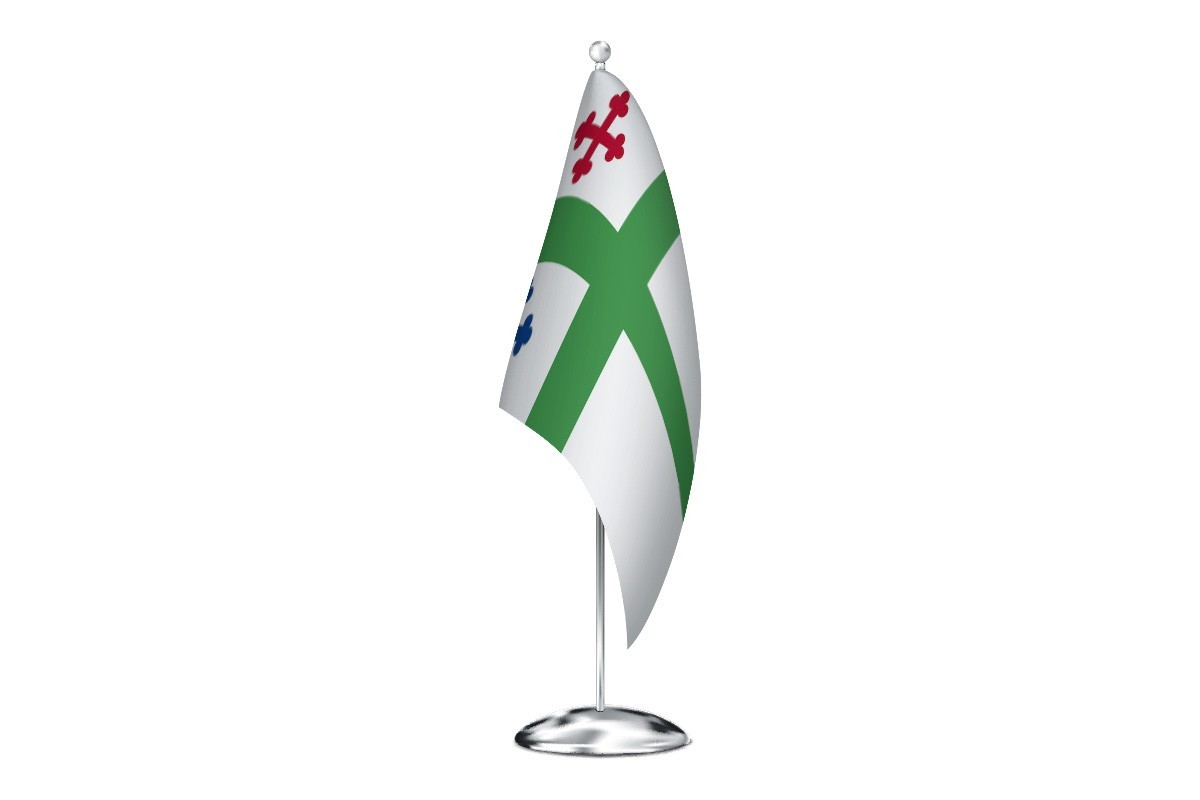 Bandera de despacho de Larrabetzu de alta calidad