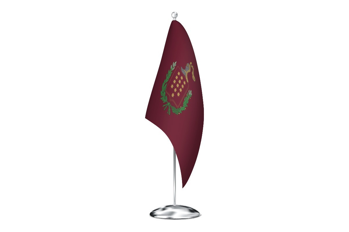 Bandera de despacho de Valle de Trápaga de alta calidad