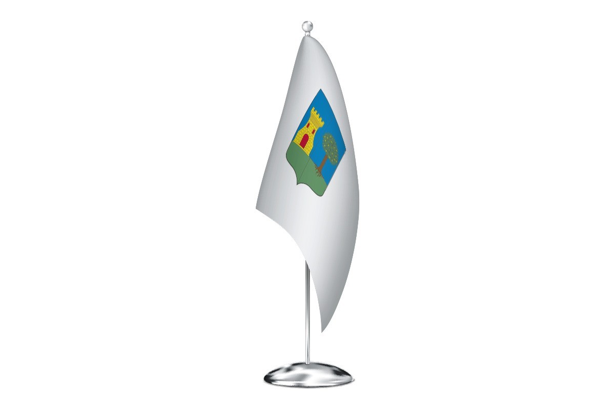 Bandera de despacho de Zeberio de alta calidad