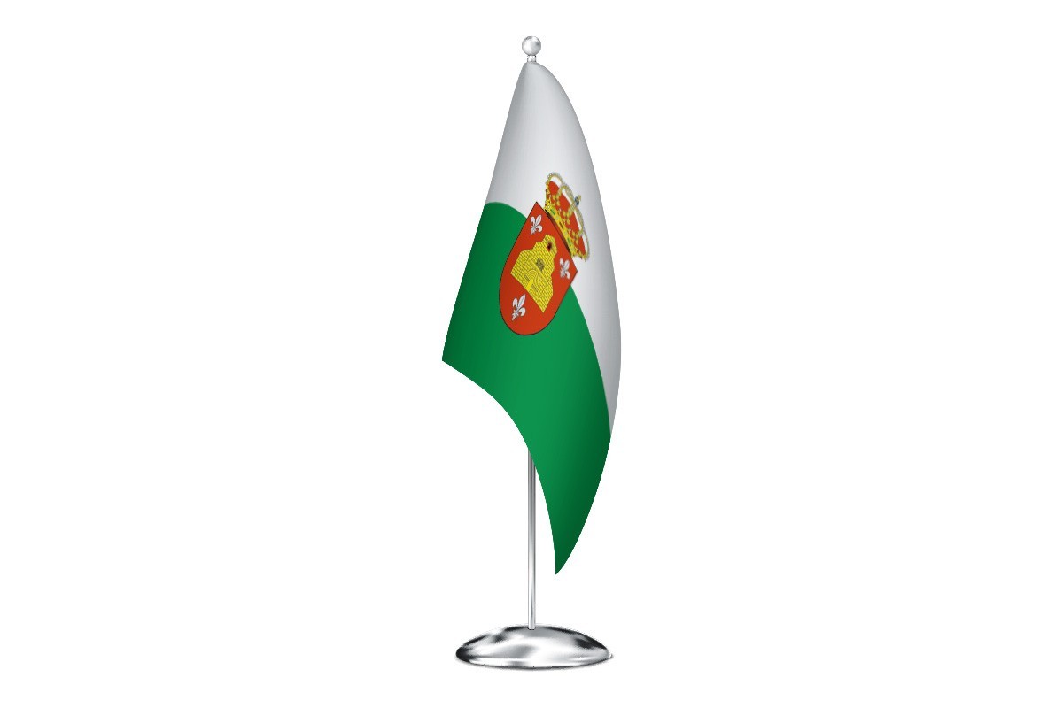 Bandera de despacho de Cabezón de Liébana de alta calidad