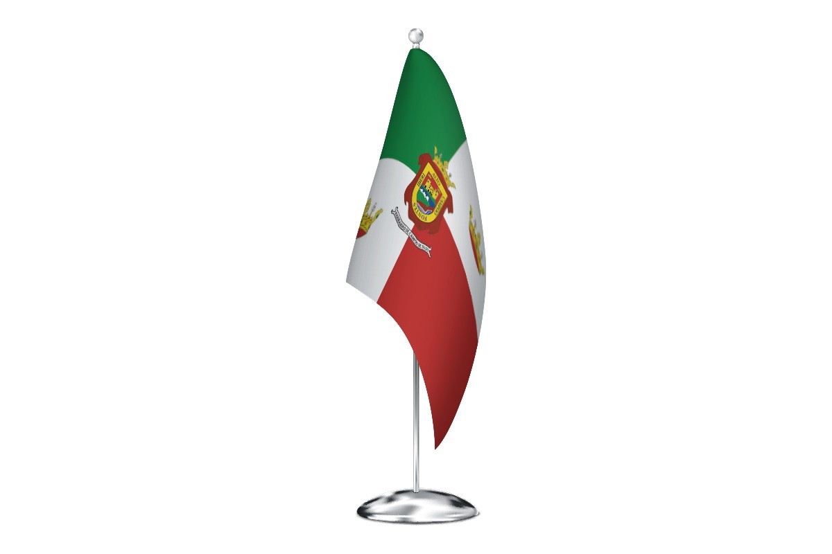 Bandera de despacho de Hermandad de Campoo de Suso de alta calidad