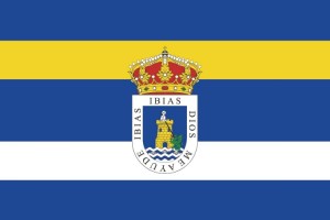 Bandera de Ibias de alta calidad para exterior 123