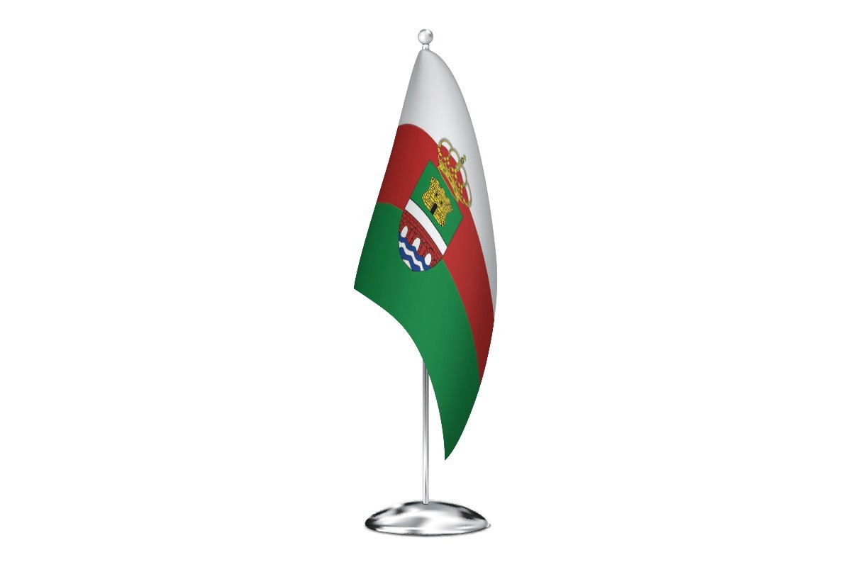 Bandera de despacho de Mazcuerras de alta calidad