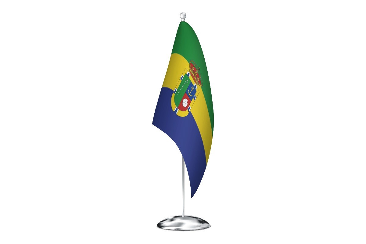 Bandera de despacho de Ruesga de alta calidad