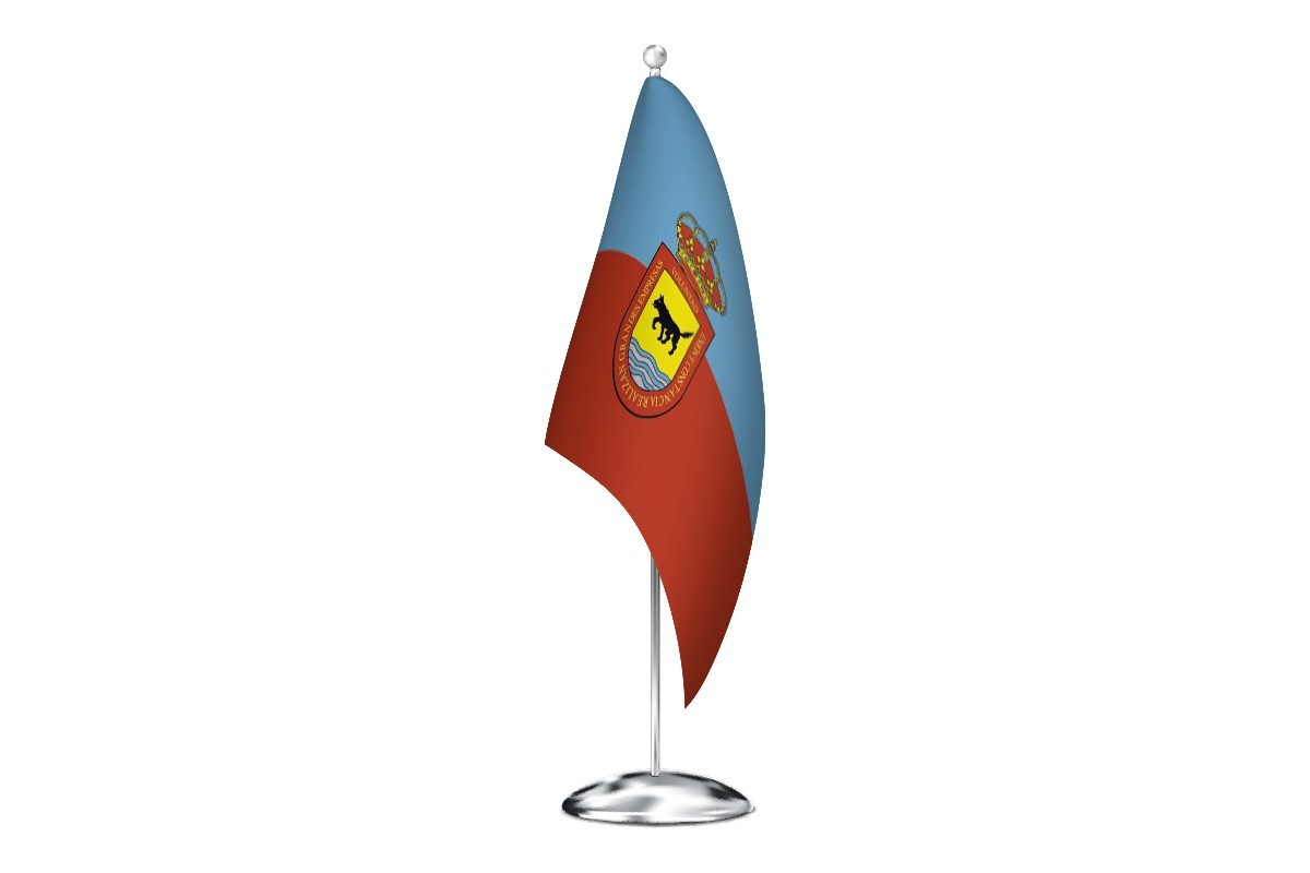 Bandera de despacho de Ruiloba de alta calidad
