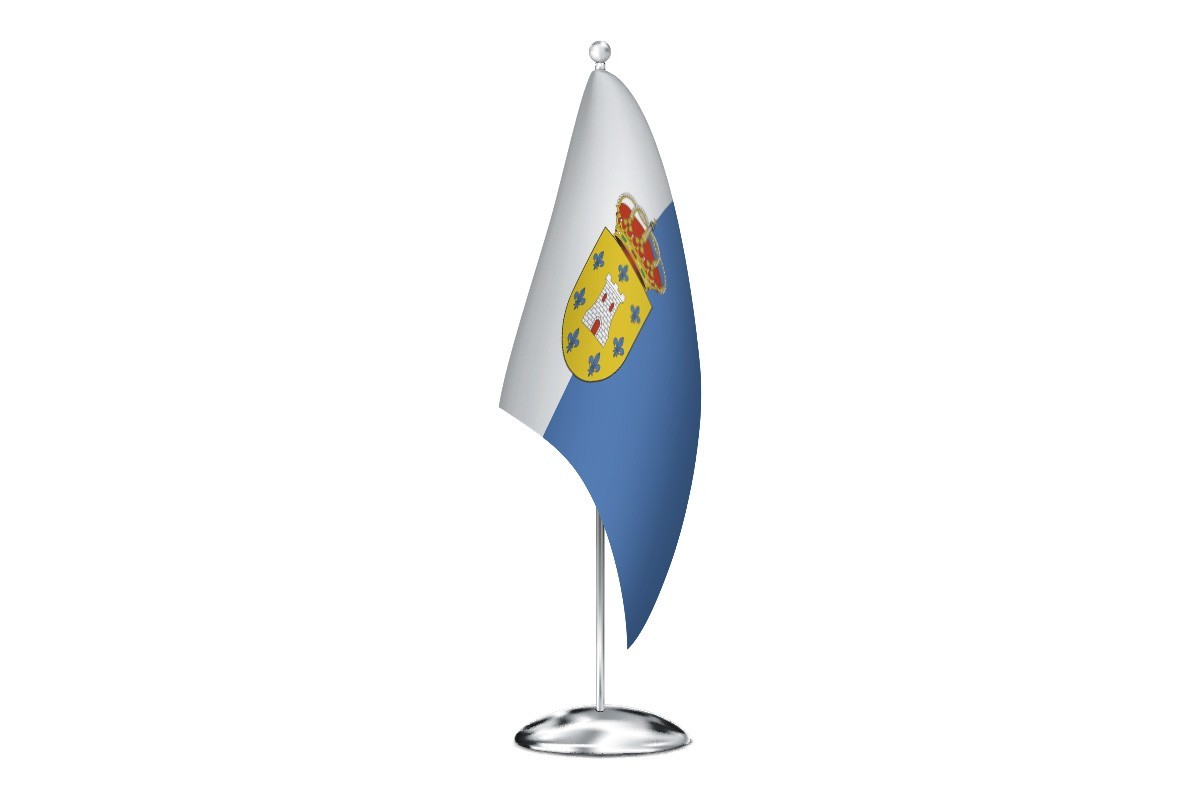 Bandera de despacho de San Felices de Buelna de alta calidad