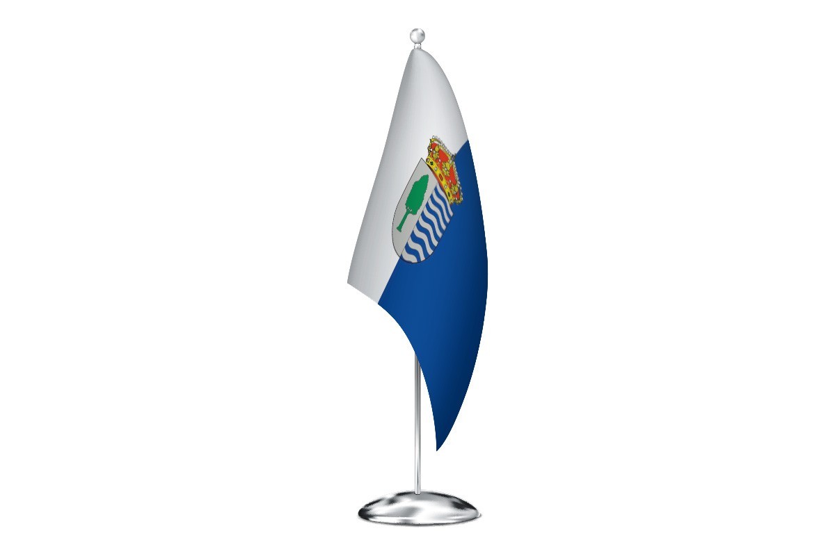 Bandera de despacho de San Miguel de Aguayo de alta calidad