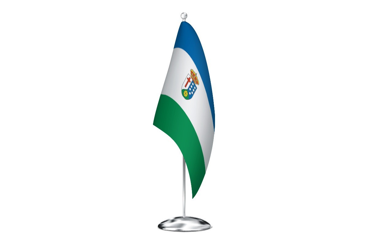 Bandera de despacho de Santa Cruz de Bezana de alta calidad