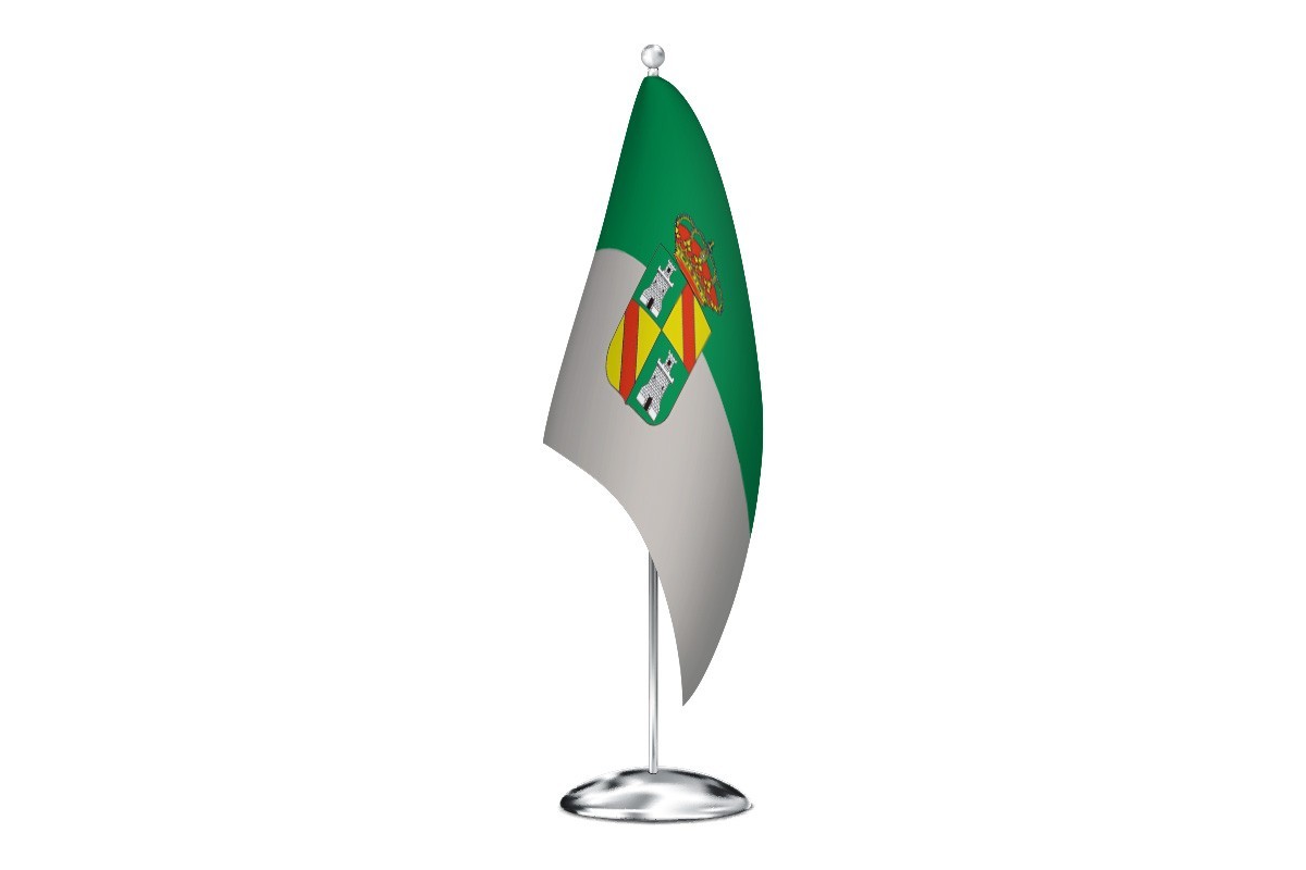 Bandera de despacho de Santa María de Cayón de alta calidad