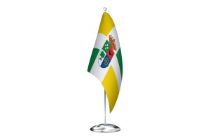 Bandera de despacho de Valdeolea de alta calidad 123