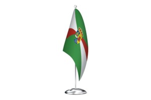 Bandera de despacho de Valdeprado del Río de alta calidad 123