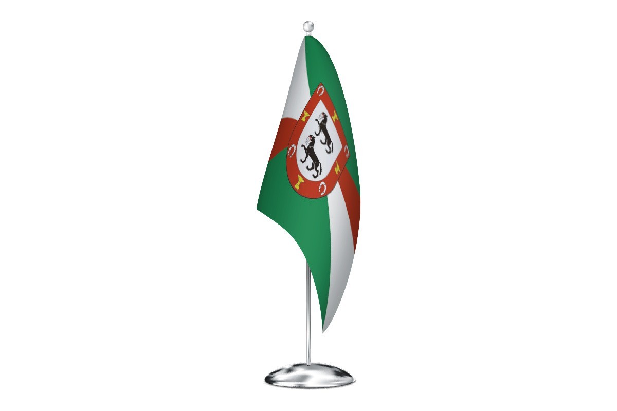 Bandera de despacho de Valle de Villaverde de alta calidad