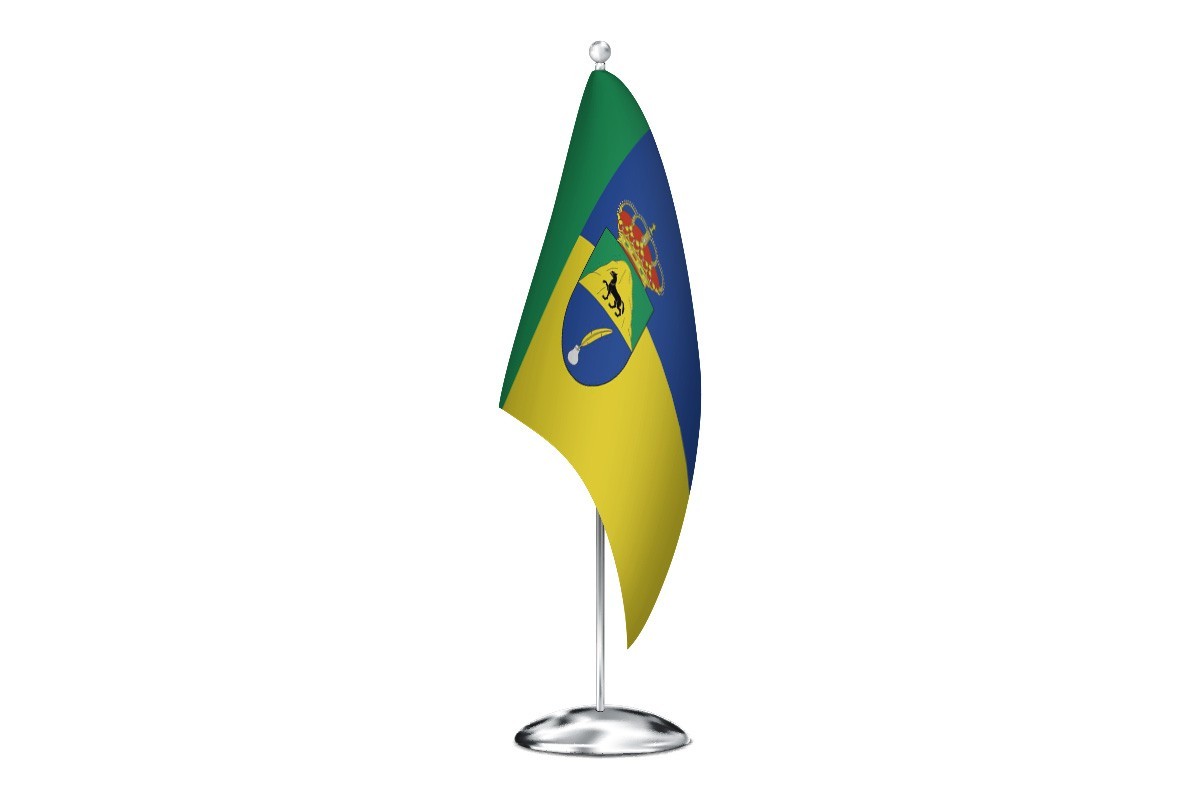 Bandera de despacho de Villafufre de alta calidad