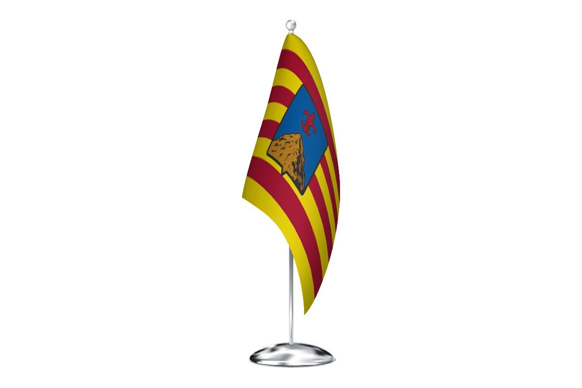Bandera de despacho de Montuïri de alta calidad